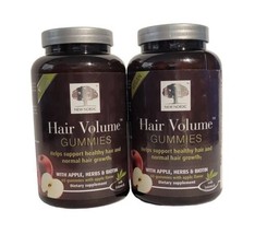 2 New Nordic Hair Volume Gummies Apple Flavor 60 Gummies / Bottle Exp. 03/2024 - £27.17 GBP