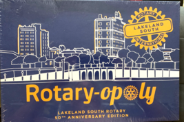 Lakeland South Rotary-Opoly 50th Anniversary Board Game Opoly Family Game New - £46.50 GBP