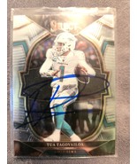 Tua Tagovaiola Hand Signed Baseball Card Autographed Miami Dolphins Auto - $50.76 CAD