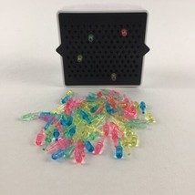 Lite Brite Mini Retro Toy Colorful Pegs Create Light Art Grid 2020 Hasbro TESTED - $18.76