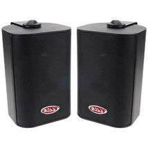 Boss Audio Marine 3-Way Box Speakers with 4&quot; Woofer (Black) - $95.94