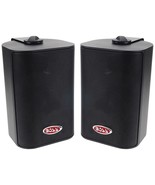 Boss Audio Marine 3-Way Box Speakers with 4&quot; Woofer (Black) - $131.21 CAD