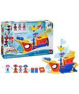 NEW Spidey &amp; Friends Water-Webs Webs Ahoy Bubble Pirate Ship, 1785077 G1... - $1,833.49 MXN