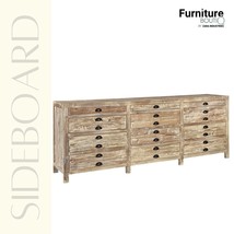 Furniture BoutiQ Reclaimed Wood 12 Drawer Storage Chest - £2,971.04 GBP