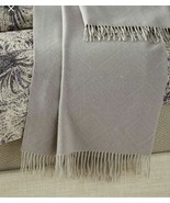 Ralph Lauren Dover Street Gaige Diamond design Gray Wool Throw blanket $400 - $254.56 CAD