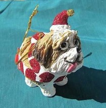 Cutie SHIH TZU Silly Dog Breed Christmas Ornament...Reduced Price - £3.98 GBP