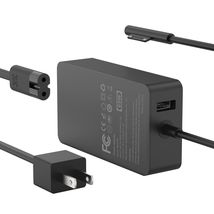 65W Charger Compatible with Microsoft Surface Pro 11, 10, 9, 8, 7+, 7, 6... - $18.81