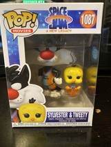 Funko Pop! Movies: Space Jam A New Legacy Sylvester &amp; Tweety Pop #1087✅ - £23.55 GBP