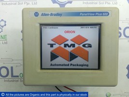 Allen-Bradley PanelView Plus 600 2711P-T6C20D Ser D TMG Automated Packaging - £1,312.55 GBP