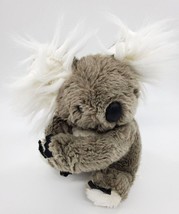 Vintage Hugging Koala Bear Gray Sitting Plush Stuffed Animal Toy B311 - £10.01 GBP