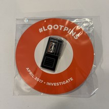 Loot Crate Exclusive Tape Recorder Loot Pin (April 2017 Investigate) New - $3.00