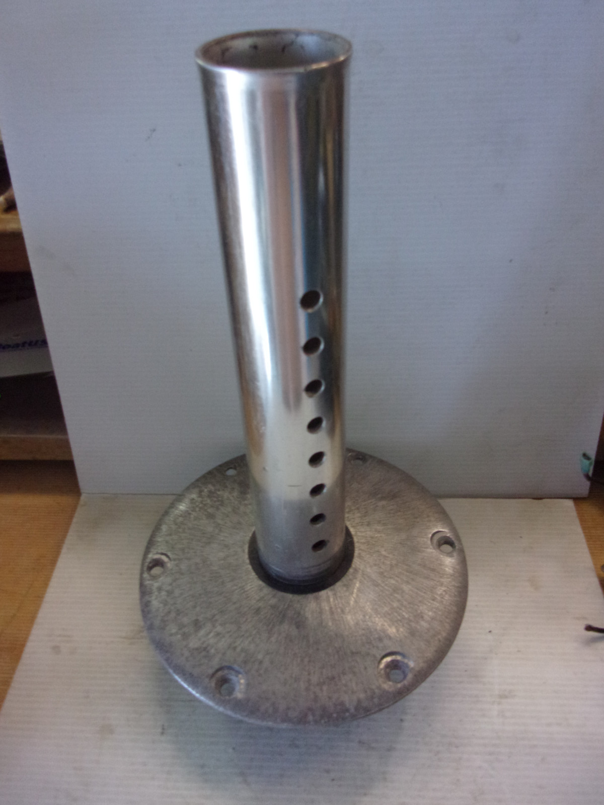 Marine Boat 13&quot; Table Leg Pedestal Post with base, 2-3/8&quot; dia post, 9&quot; base - $42.57