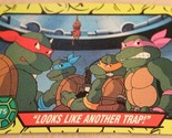 Teenage Mutant Ninja Turtles Trading Card Number 75 Looks Like Another Trap - $1.97