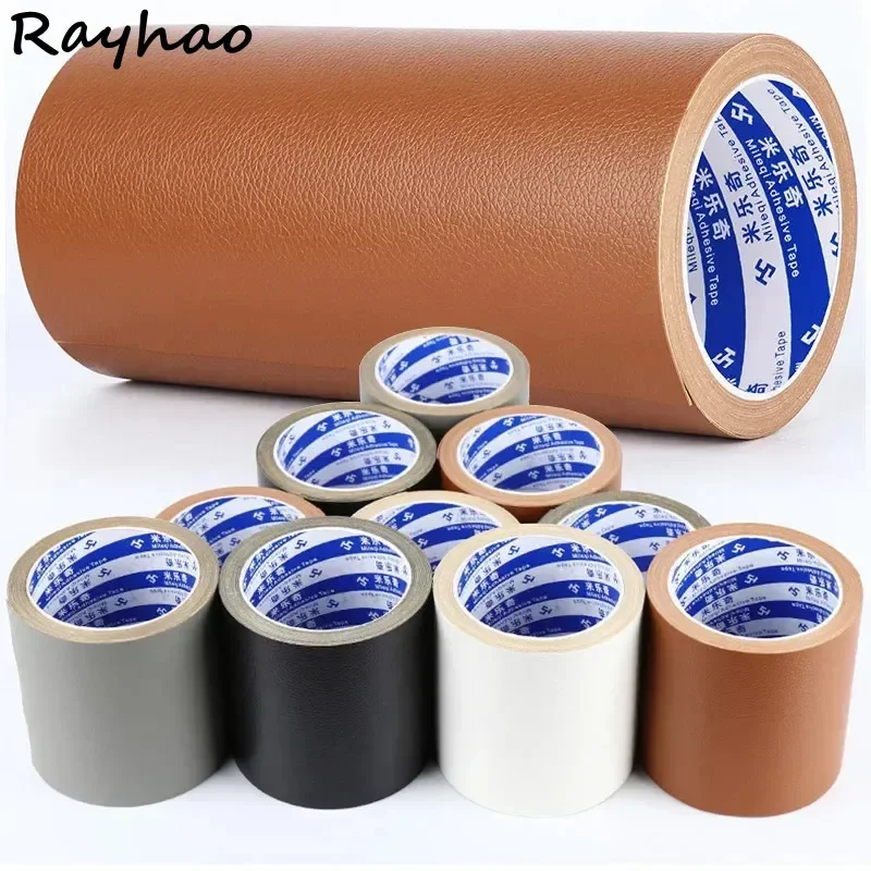 Self Adhesive Leather for Furniture Sofa Chair Table Car Seat Bag Shoe Bed - $15.43+