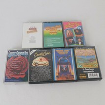 Lot of 7 Country Music Compilation Audio Cassettes Greatest Hits 1980s Guitar - $20.32