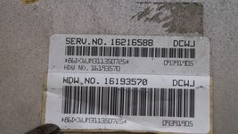 GM Chevy GMC Ecu Ecm Pcm PCU Engine Computer Electronic Control Module 16216588 image 2