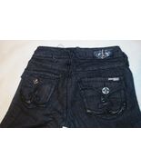 Laguna Beach Jeans Manhattan Beach Straight Leg pants Fleur De Lis sz 23... - $1,432.08 MXN
