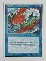 1995 BLUE ELEMENTAL BLAST MAGIC THE GATHERING MTG CARD PLAYING ROLE GAME... - £4.73 GBP