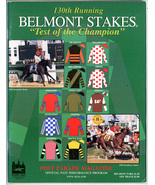 1998 Belmont Stakes Official Program Victory Gallop Gary Stevens W Ellio... - £7.86 GBP