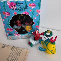 Disney Enesco The Little Mermaid Sebastian Flounder Christmas Ornament - $34.84 CAD