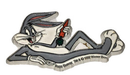 Bugs Bunny “Laying Down” Eating Carrot Vintage 1992 Magnet - £10.85 GBP