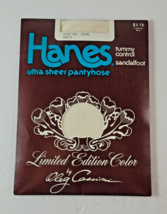 Vintage 1980&#39;s Pantyhose - Hanes Limited Edition Color Pearl - NOS 710 Size C - £11.86 GBP
