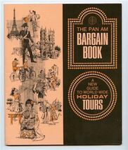 The Pan Am Bargain Book World Wide Holiday Tours 1965 Pan American World... - $27.69