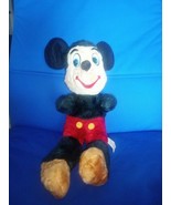 Vintage Mickey Mouse Stuffed Toy. Walt Disney Character. Circa 1960&#39;s. - $474.79 MXN