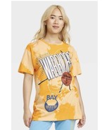 Women’s Oversized NBA Licensed Golden State Warriors Bleached Style TShirt XL - $10.99