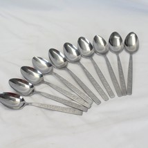 Stanley Roberts Dormel Oval Soup Spoons 7.5&quot; Lot of 10 - £33.59 GBP