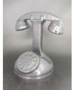 Smartphone Docking Station Black Ceramic Retro-Rotary Old School Telepho... - $82.32 CAD