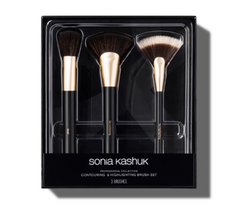 Sonia Kashuk Countouring And Highlighting Brush Set 3 Brushes Highlighte... - $12.61 CAD