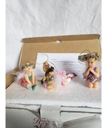 Ashton Drake 90s Angel Toes Heirloom Ornaments A Blissful Practice Break ^ - $370.19 MXN