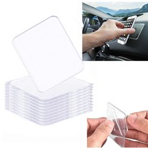 Traceless Super Sticky Gel Pads Anti-Slip Double Sided Gripping Pads For Auto Ca - £15.73 GBP