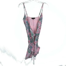 EUC Womens Size XS Majorelle Revolve Pink Floral Print Wrap Top - $25.47