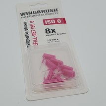 Wingbrush 8X Interdental Brush Heads Attachments Refill Set ISO 0 New, s... - £10.33 GBP