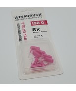 Wingbrush 8X Interdental Brush Heads Attachments Refill Set ISO 0 New, s... - $13.00