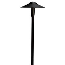 Kichler 15810BKT30R Landscape 22" 3000K LED Dome Path Light in Textured ... - $158.39