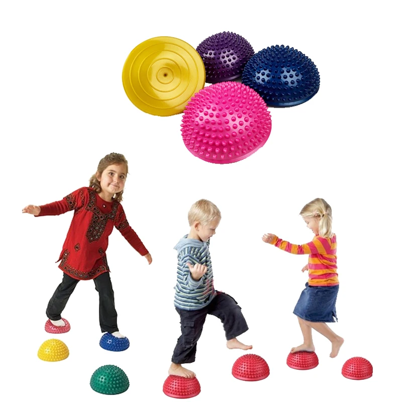 16cm Inflatable Yoga Balls Toy Sensory Integration Balance Training Outdoor - £11.74 GBP+