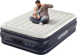 Air Mattress Full With Built In Pump,18&#39;&#39;Inflatable Mattress Of, Camping - $79.93