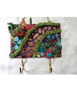 Kay Holder Wall Plaque Handmade Polymer Clay Mixed Media Cobblestone Lif... - £30.19 GBP