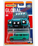 Matchbox 2021 Global Series Land rover Defender 110 5/14 (Green) - $89.46 MXN