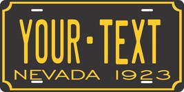 Nevada 1923 License Plate Personalized Custom Auto Bike Motorcycle Moped key tag - $10.99+