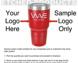 ENGRAVED Custom Personalized Name/Logo 30oz Stainless Steel Tumbler Red ... - $23.97
