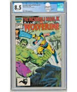 George Perez Collection ~ CGC 8.5 Incredible Hulk &amp; Wolverine 1 John Byr... - £77.85 GBP