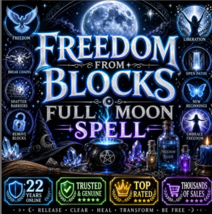 1000X COVEN MAY1ST FULL MOON FREEDOM FROM BLOCKS OBSTACLES HIGH MAGICK  - $299.77
