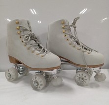 Tuosamtin Grey Suede Roller Skates for Women size 8 or Men size 7 | 012 AW - £46.60 GBP