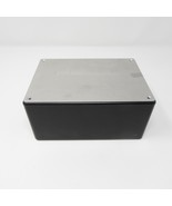 Electronics Enclosure Project Box 7” X 5” X 3.25” Black Plastic Metal To... - £9.71 GBP