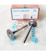2x INLET VALVES FOR HONDA CD125 CD125A CB125 (K3/K5) CL125 CL125A SS125 ... - $27.10 CAD