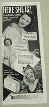 1941 Print Ad Lux Bar Soap Actress Barbara Stanwyck 9 Out of 10 Screen Stars Use - £8.33 GBP